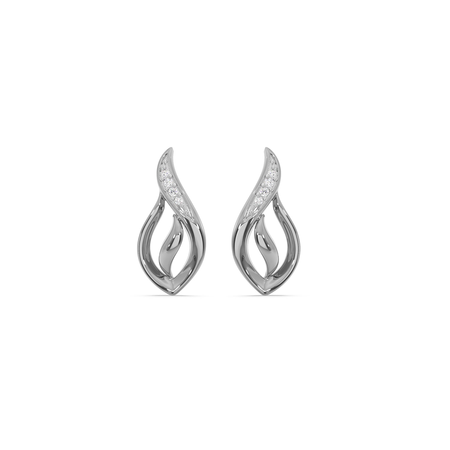 Buy Vivity Platinum Stainless Steel Earrings (Men, Women, Boys, Girls)  Online at Best Prices in India - JioMart.